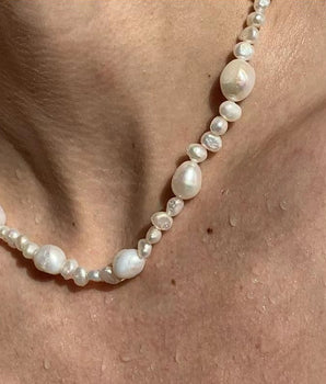 Freshwater Pearl Clavicle Necklace